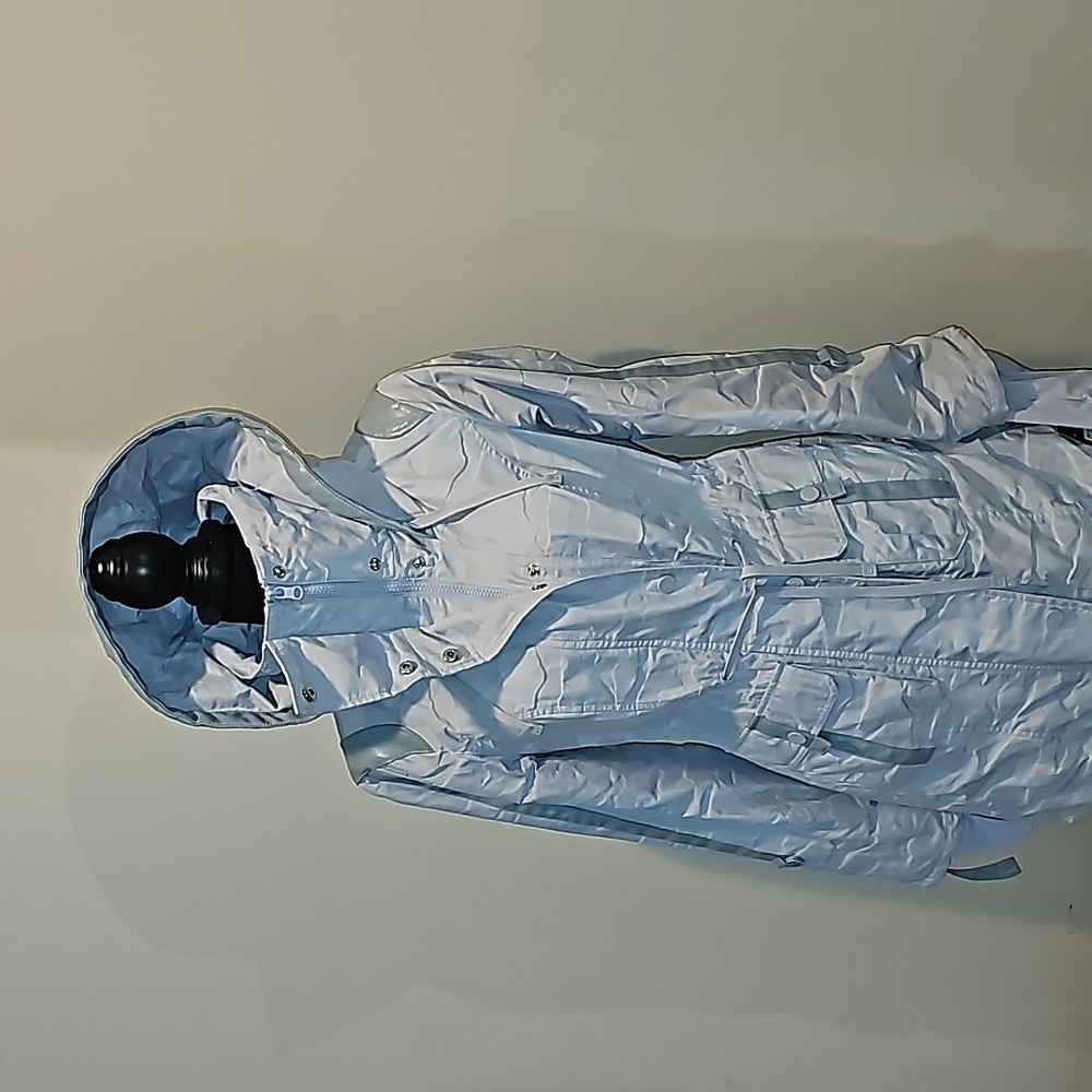 Blanc noir Camo explorer Anorak - XS - Lightblue